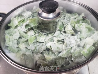蒸莴笋叶的做法步骤：5