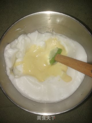 8寸戚风蛋糕的做法步骤：9