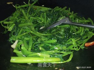 蒜蓉空心菜的做法步骤：6