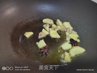 胡萝卜烧羊肉的做法步骤：3