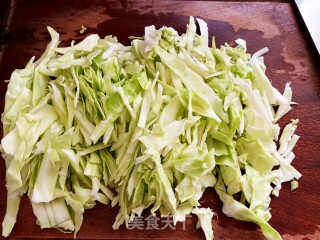包菜粉丝的做法步骤：2