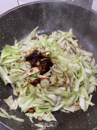 包菜粉丝的做法步骤：5