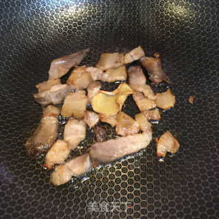 芦笋炒肉片的做法步骤：6