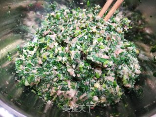 豆腐衣荠菜猪肉包的做法步骤：4
