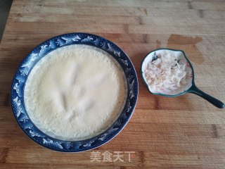 虾仁鸡蛋糕的做法步骤：1