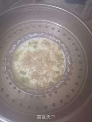 虾仁鸡蛋糕的做法步骤：5