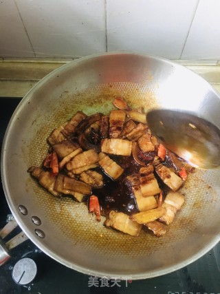 红烧肉烩菜的做法步骤：5