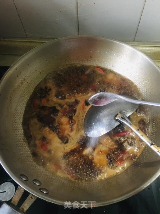 红烧肉烩菜的做法步骤：6
