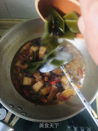 红烧肉烩菜的做法步骤：7