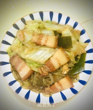 红烧肉烩菜的做法步骤：11