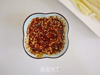 凉拌红油春笋❗️香辣鲜美，下饭神器的做法步骤：7