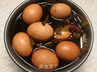 春天踏青必备美食～五香茶叶蛋蛋的做法步骤：6