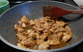 味噌小炒肉的做法步骤：6