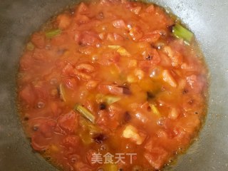 龙豆角蒸卤面的做法步骤：10