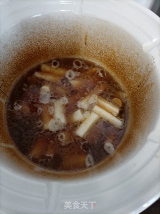 山药海裙带炖牛肉的做法步骤：6