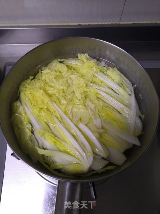 蒜蓉粉丝蒸娃娃菜的做法步骤：3
