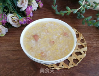 玉米燕麦小米粥的做法步骤：3