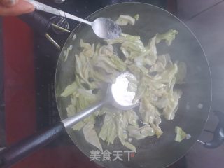 炒白菜的做法步骤：3