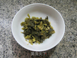 咸菜肉末馅玉米团的做法步骤：3