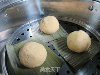 咸菜肉末馅玉米团的做法步骤：14