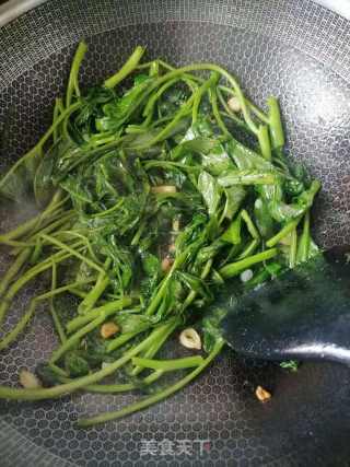 蒜香空心菜的做法步骤：4