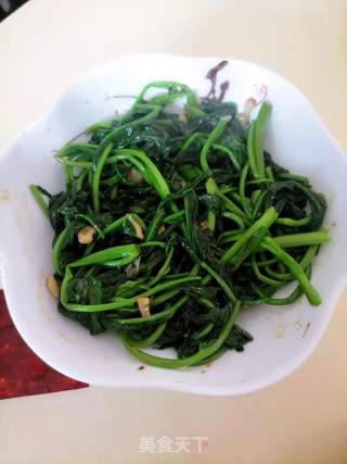 蒜香空心菜的做法步骤：5