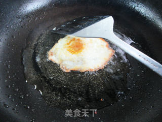 菜芯烧鸡蛋的做法步骤：2