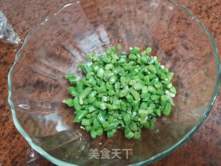 豆角燕麦煎饼的做法步骤：3