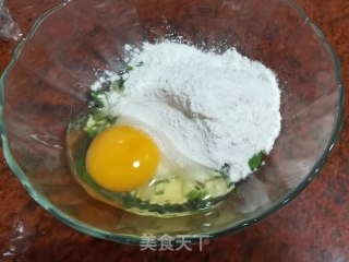 豆角燕麦煎饼的做法步骤：5