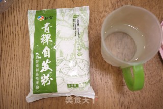 花生酱青稞千层饼的做法步骤：1