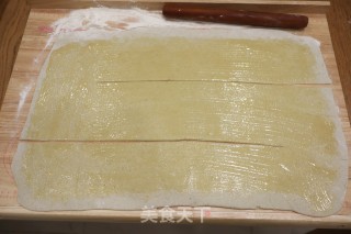 花生酱青稞千层饼的做法步骤：7