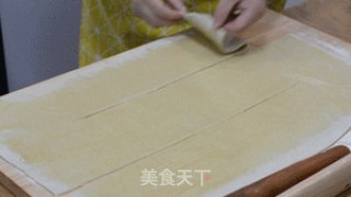 花生酱青稞千层饼的做法步骤：8