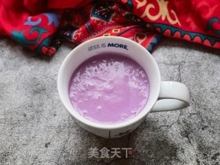 紫薯燕麦奶昔的做法步骤：9