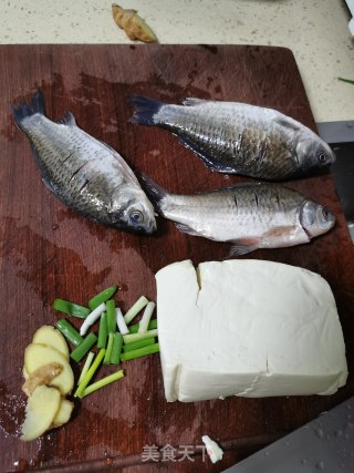 野生鲫鱼豆腐汤的做法步骤：1