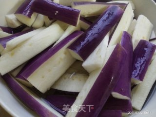 茄子焖豆角的做法步骤：2