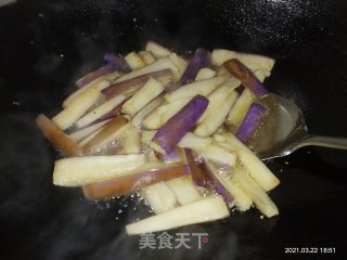 茄子焖豆角的做法步骤：6