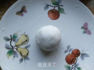 芝麻蜜豆糯米饼的做法步骤：4