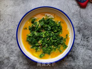 菠菜鸡蛋饼的做法步骤：6