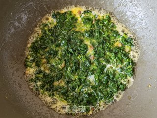菠菜鸡蛋饼的做法步骤：11
