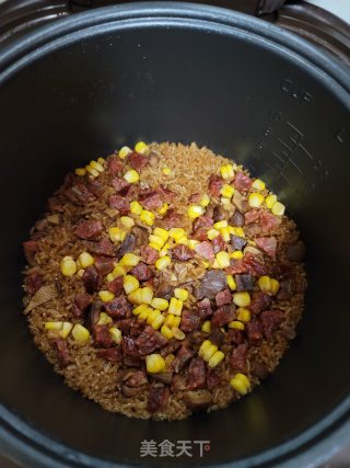美味糯米饭的做法步骤：8
