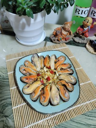 白灼青口的做法步骤：8