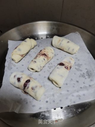 红豆卷的做法步骤：16