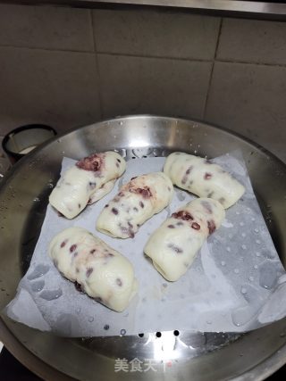 红豆卷的做法步骤：17