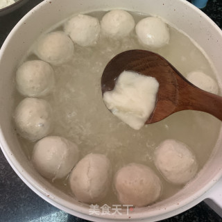 豆芽肉丸汤的做法步骤：4