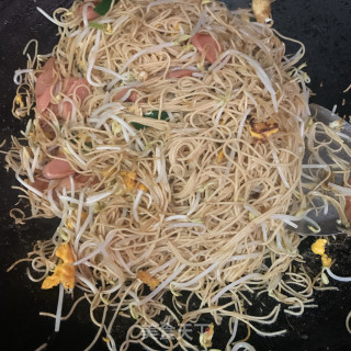 炒面线的做法步骤：10