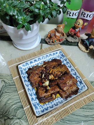 老干妈焖带鱼的做法步骤：14