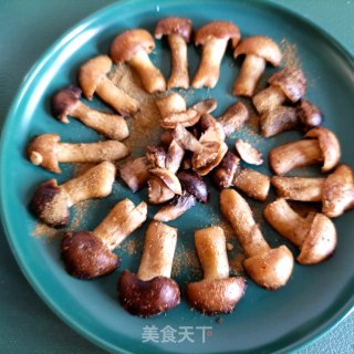 烤姬松茸的做法步骤：11