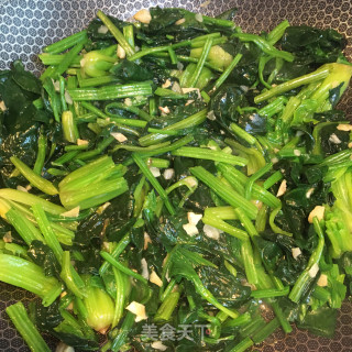 蒜蓉菠菜的做法步骤：6