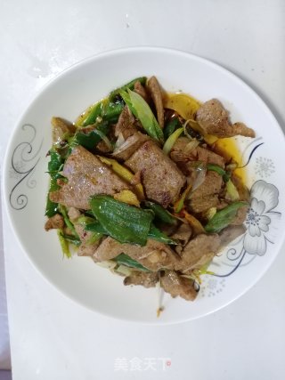 油爆猪肝的做法步骤：8