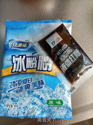 第一次做冰凉粉棒棒哒的做法步骤：1